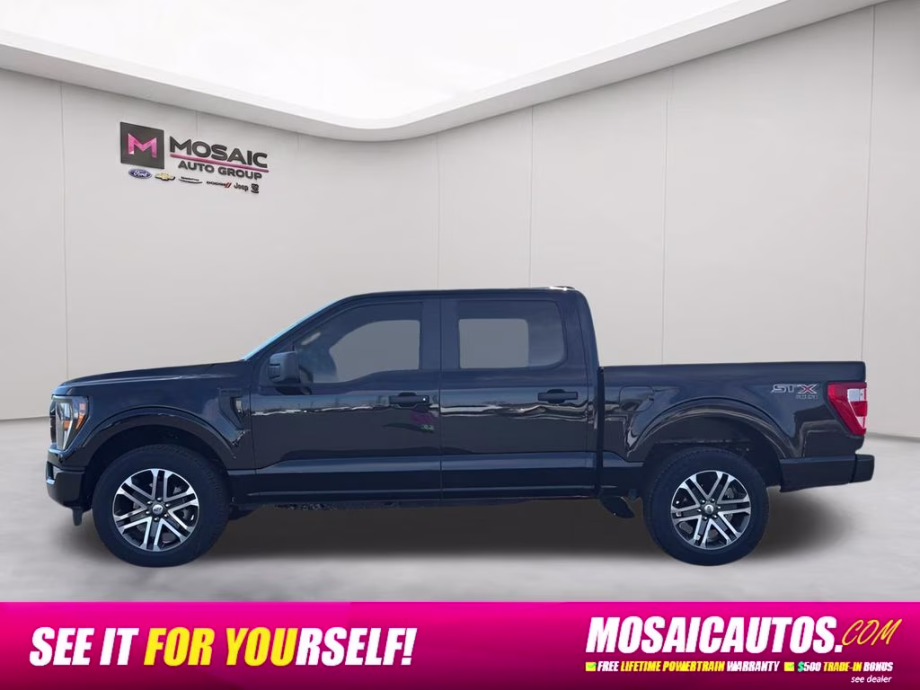 2023 Black Metallic Ford F-150 XL 4X4 Truck