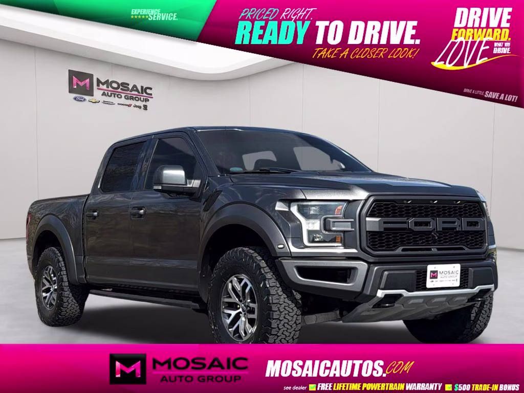 2018 Magnetic Ford F-150 Raptor 4X4 Truck