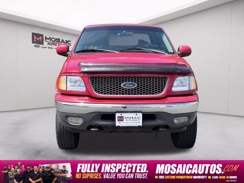 1999 Bright Red Clearcoat Ford F-150 XL 4X4 Truck