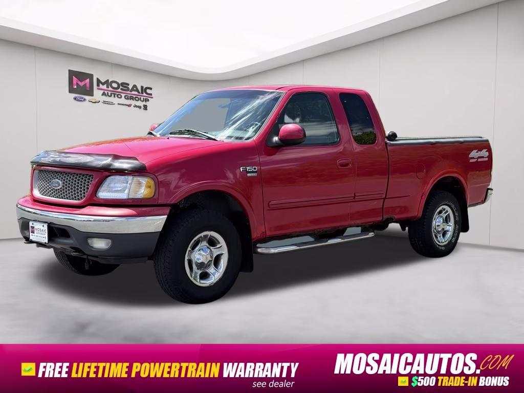 1999 Bright Red Clearcoat Ford F-150 XL 4X4 Truck