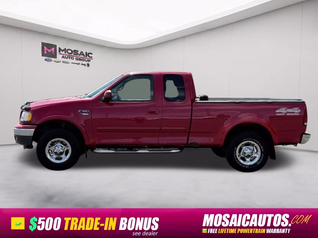 1999 Bright Red Clearcoat Ford F-150 XL 4X4 Truck