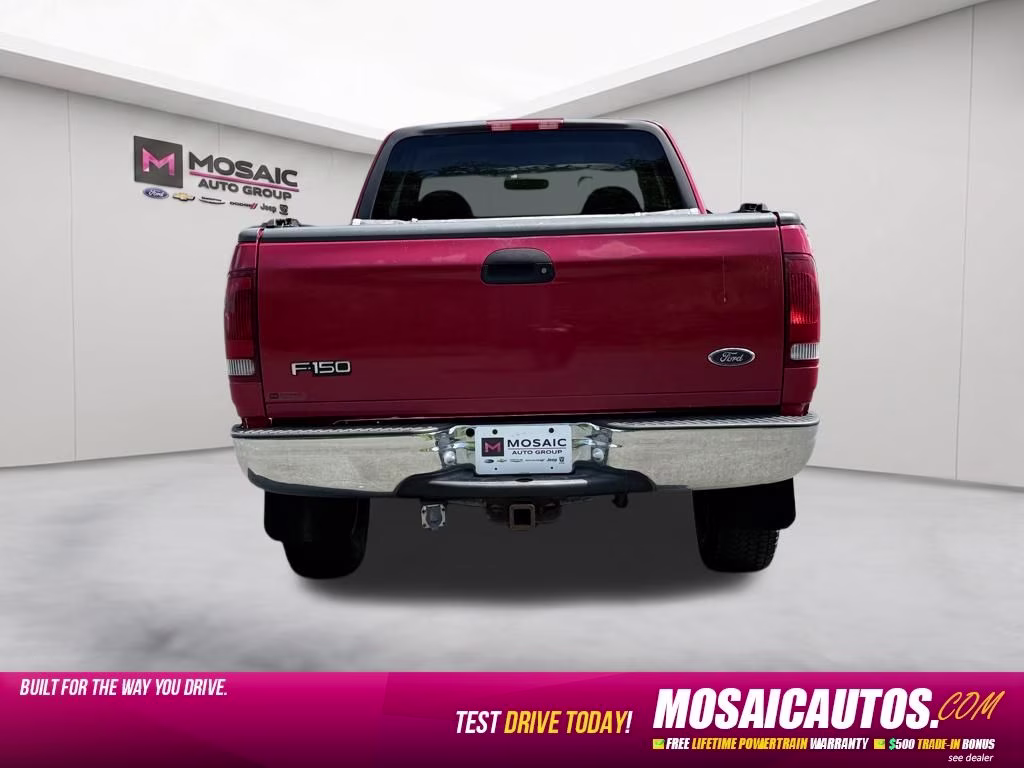 1999 Bright Red Clearcoat Ford F-150 XL 4X4 Truck