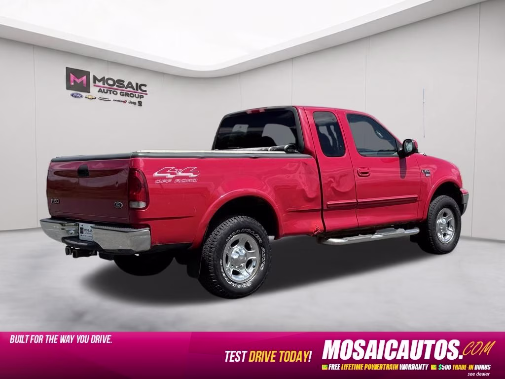 1999 Bright Red Clearcoat Ford F-150 XL 4X4 Truck
