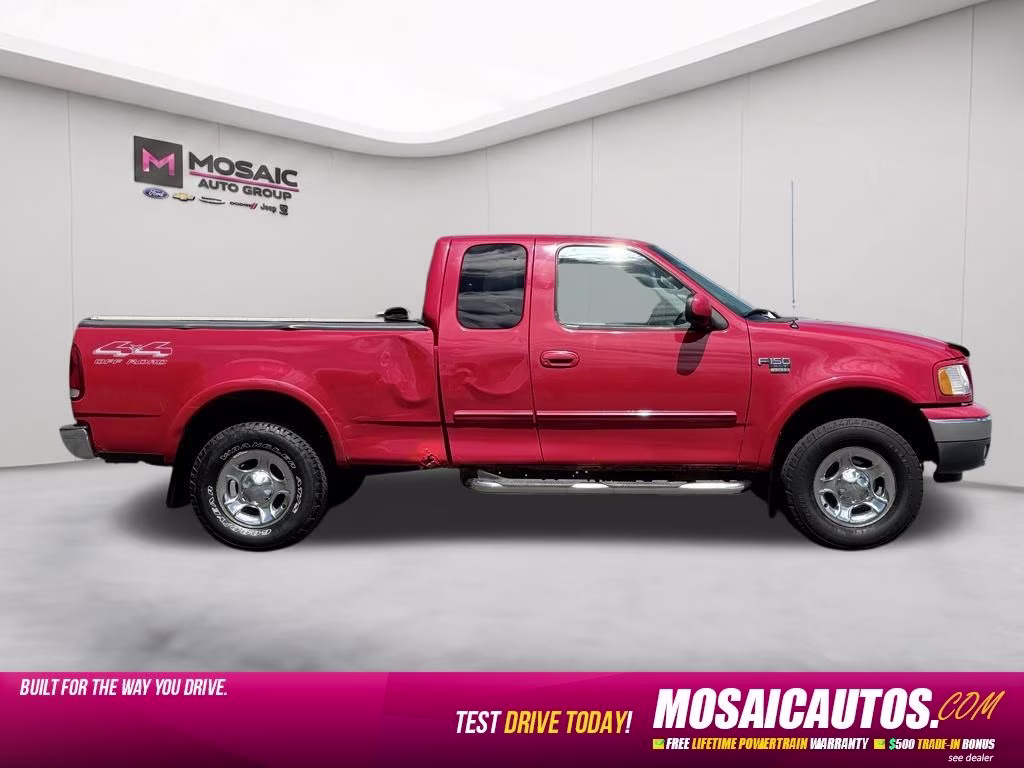 1999 Bright Red Clearcoat Ford F-150 XL 4X4 Truck
