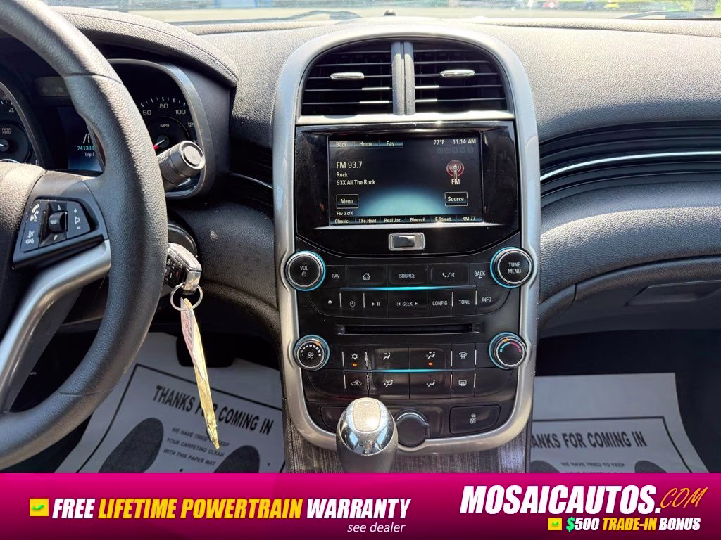 2015 Ashen Gray Metallic Chevrolet Malibu LT 1LT FWD Sedan