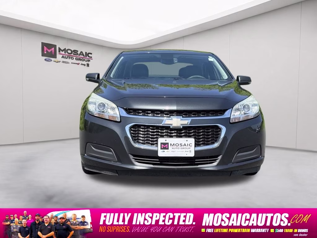 2015 Ashen Gray Metallic Chevrolet Malibu LT 1LT FWD Sedan