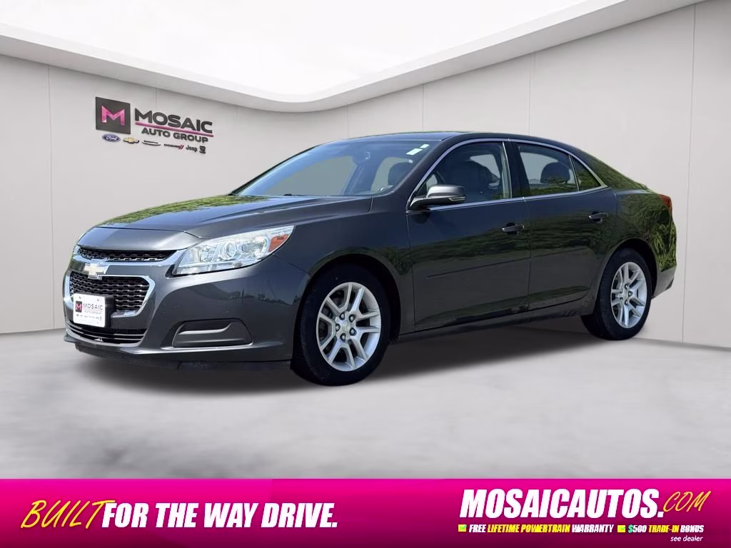 2015 Ashen Gray Metallic Chevrolet Malibu LT 1LT FWD Sedan