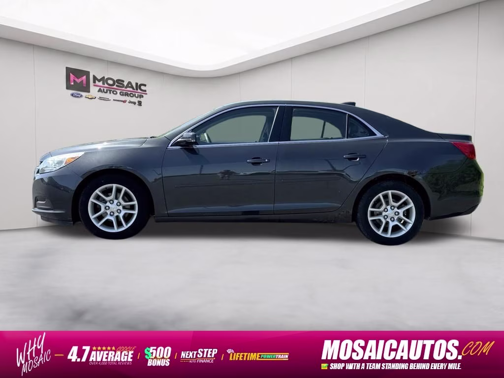 2015 Ashen Gray Metallic Chevrolet Malibu LT 1LT FWD Sedan