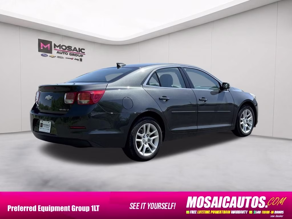 2015 Ashen Gray Metallic Chevrolet Malibu LT 1LT FWD Sedan