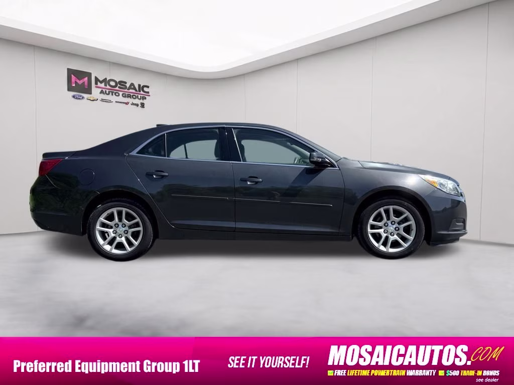 2015 Ashen Gray Metallic Chevrolet Malibu LT 1LT FWD Sedan