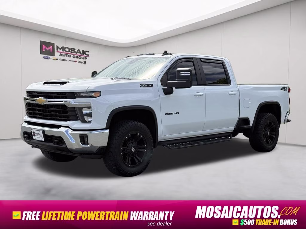 2024 Summit White Chevrolet Silverado 2500HD LT 4X4 Truck