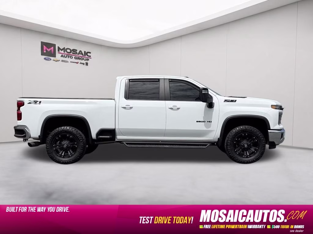 2024 Summit White Chevrolet Silverado 2500HD LT 4X4 Truck