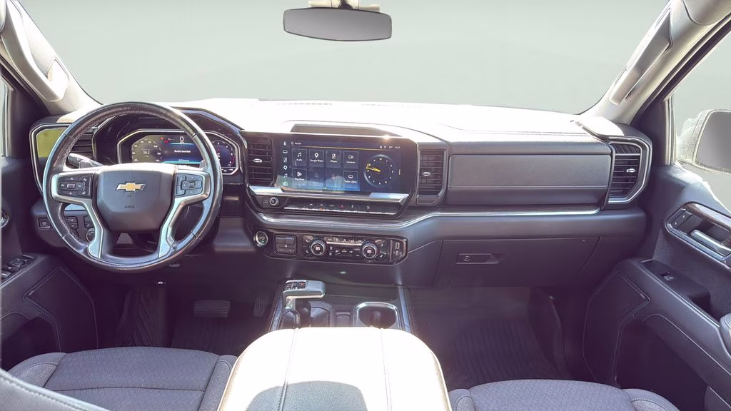 2023 Summit White Chevrolet Silverado 1500 LT 4X4 Truck