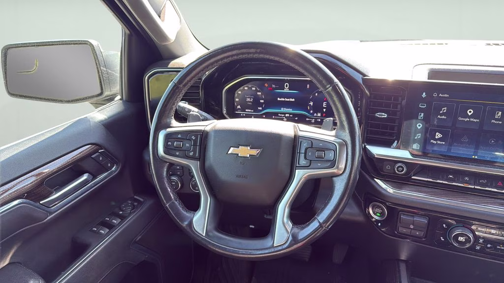 2023 Summit White Chevrolet Silverado 1500 LT 4X4 Truck