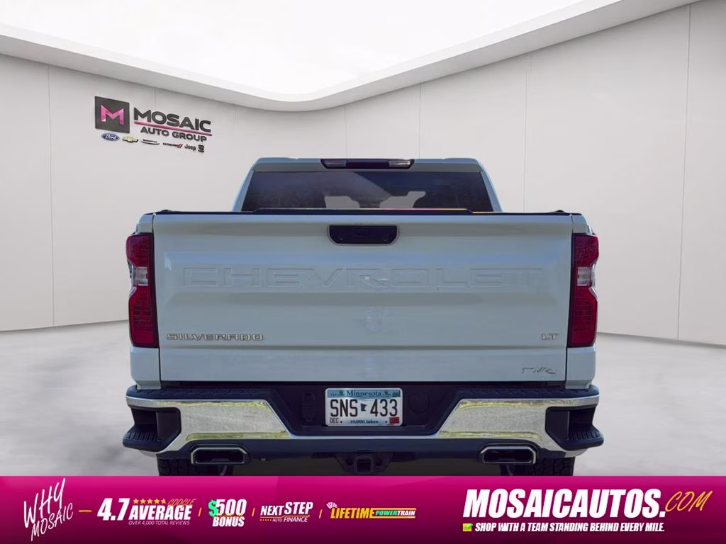 2023 Summit White Chevrolet Silverado 1500 LT 4X4 Truck
