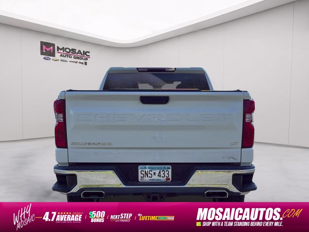 2023 Summit White Chevrolet Silverado 1500 LT 4X4 Truck
