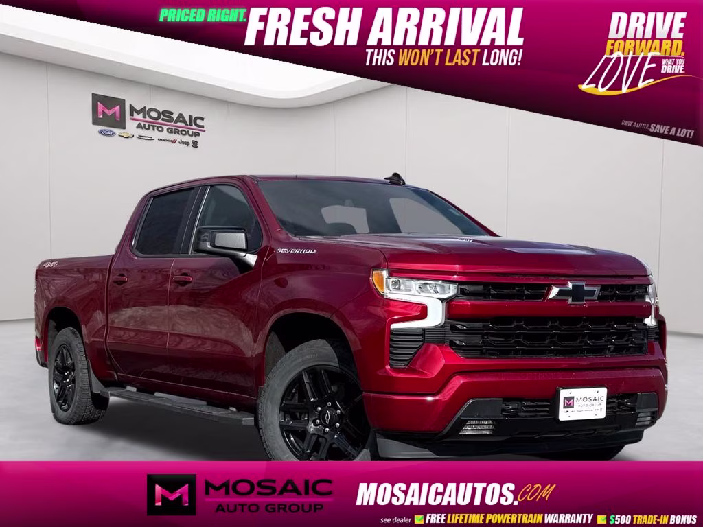 2023 Radiant Red Chevrolet Silverado 1500 RST 4X4 Truck