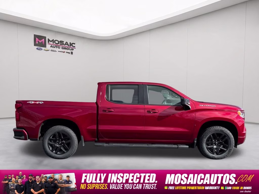 2023 Radiant Red Chevrolet Silverado 1500 RST 4X4 Truck