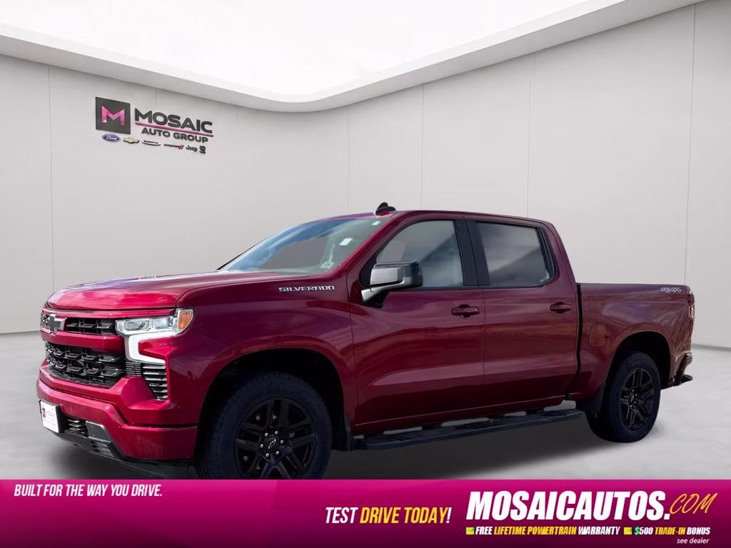 2023 Radiant Red Chevrolet Silverado 1500 RST 4X4 Truck