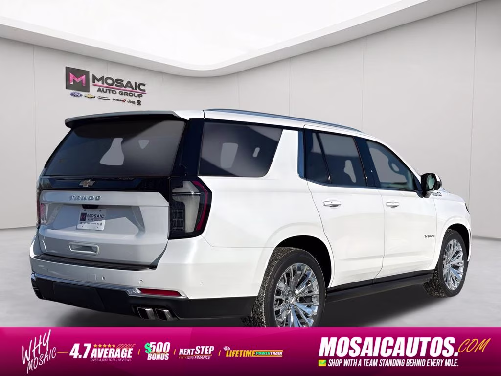 2025 Iridescent Pearl Tricoat Chevrolet Tahoe High Country AWD 4X4 SUV
