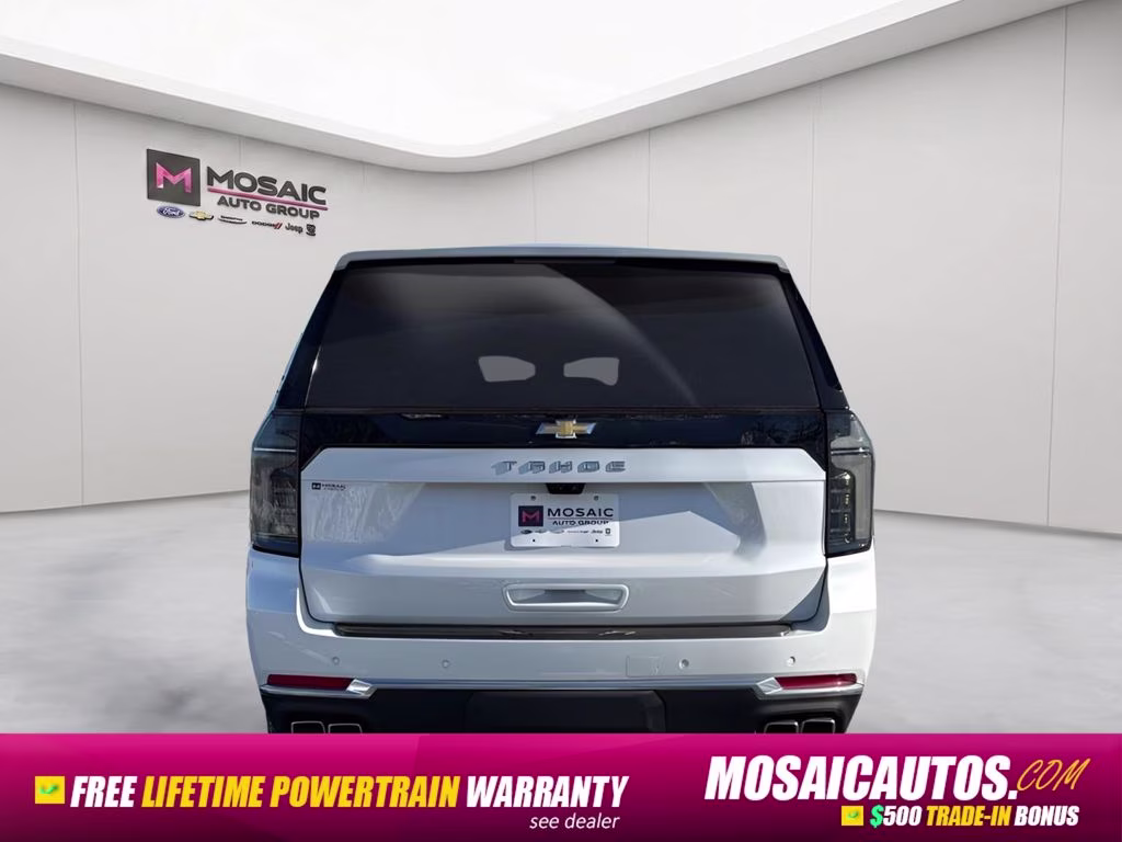 2025 Iridescent Pearl Tricoat Chevrolet Tahoe High Country AWD 4X4 SUV