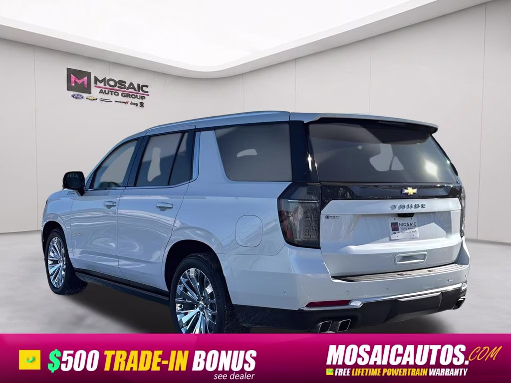 2025 Iridescent Pearl Tricoat Chevrolet Tahoe High Country AWD 4X4 SUV