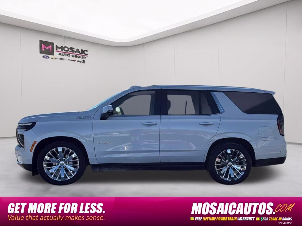 2025 Iridescent Pearl Tricoat Chevrolet Tahoe High Country AWD 4X4 SUV