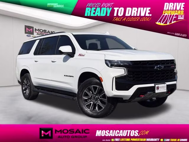 2024 White Chevrolet Suburban Z71 4X4 SUV