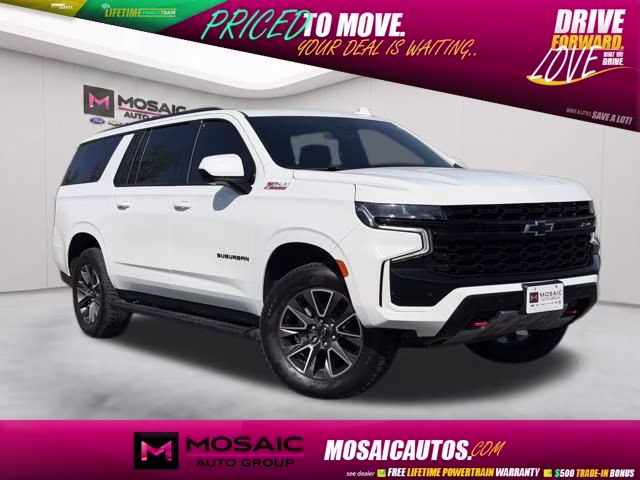 2024 White Chevrolet Suburban Z71 4X4 SUV