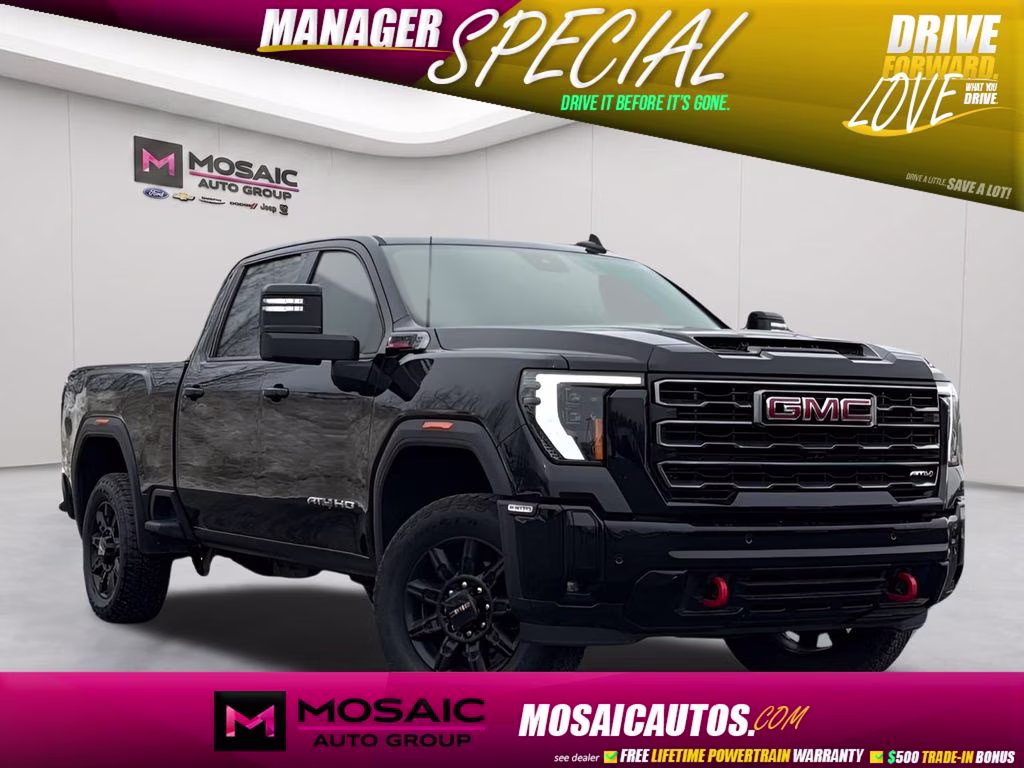 2025 Onyx Black GMC Sierra 2500HD AT4 4X4 Truck