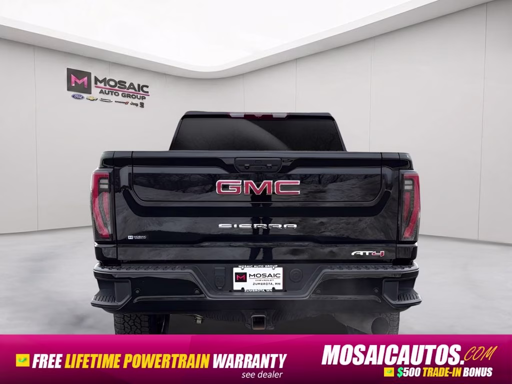 2025 Onyx Black GMC Sierra 2500HD AT4 4X4 Truck