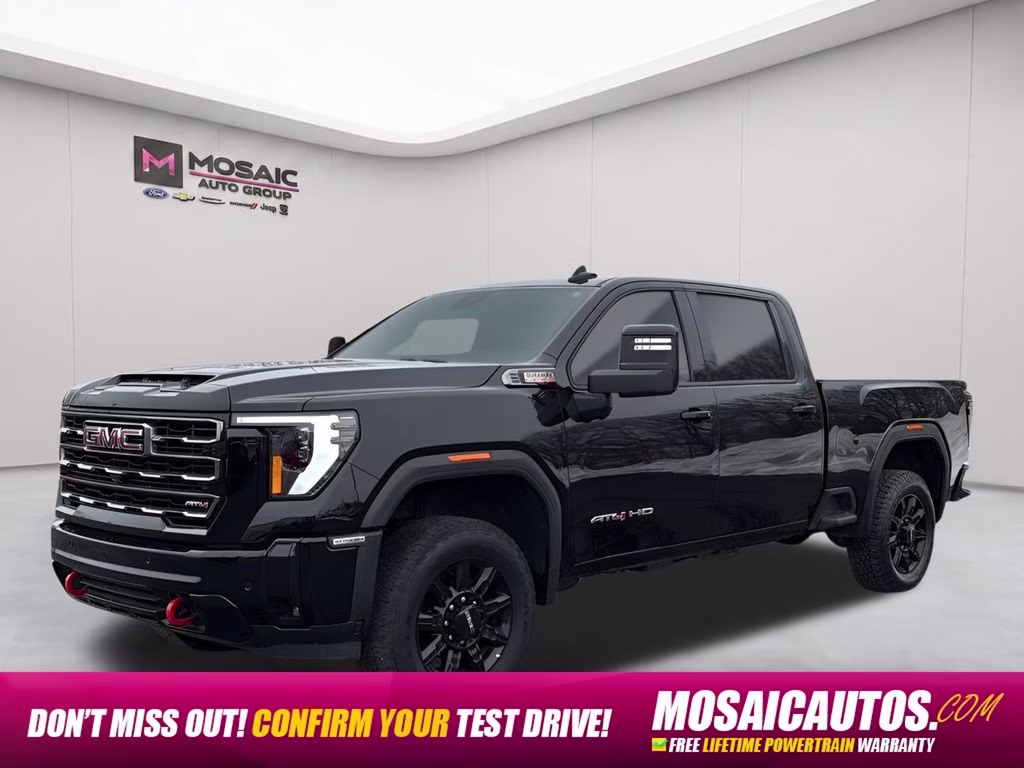 2025 Onyx Black GMC Sierra 2500HD AT4 4X4 Truck