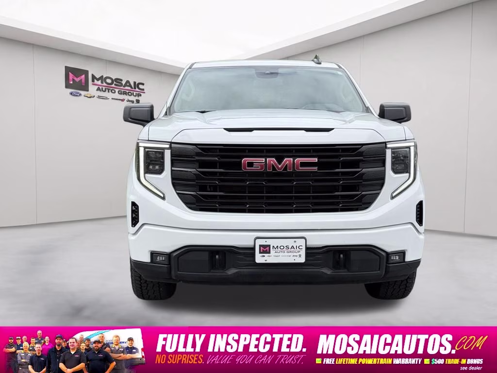 2025 White GMC Sierra 1500 Elevation 4X4 Truck