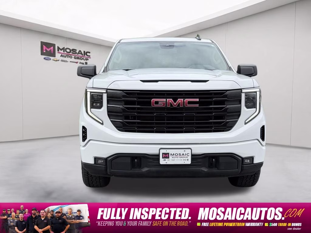 2025 White GMC Sierra 1500 Elevation 4X4 Truck
