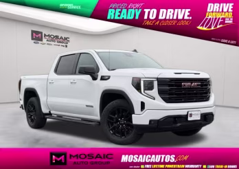 2025 White GMC Sierra 1500 Elevation 4X4 Truck