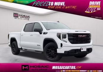 2025 White GMC Sierra 1500 Elevation 4X4 Truck