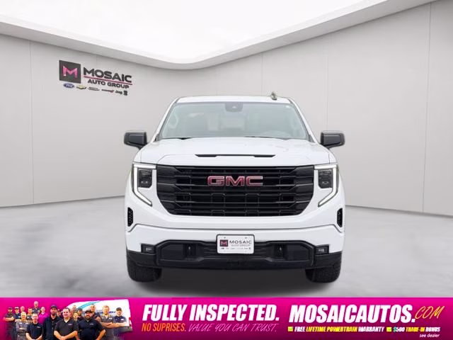 2025 White GMC Sierra 1500 Elevation 4X4 Truck