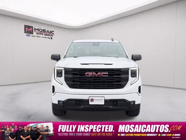 2025 White GMC Sierra 1500 Elevation 4X4 Truck