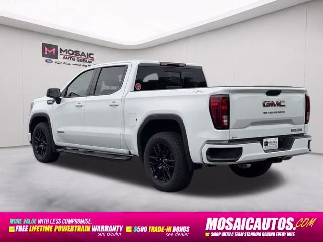 2025 White GMC Sierra 1500 Elevation 4X4 Truck