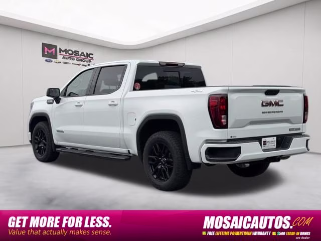 2025 White GMC Sierra 1500 Elevation 4X4 Truck