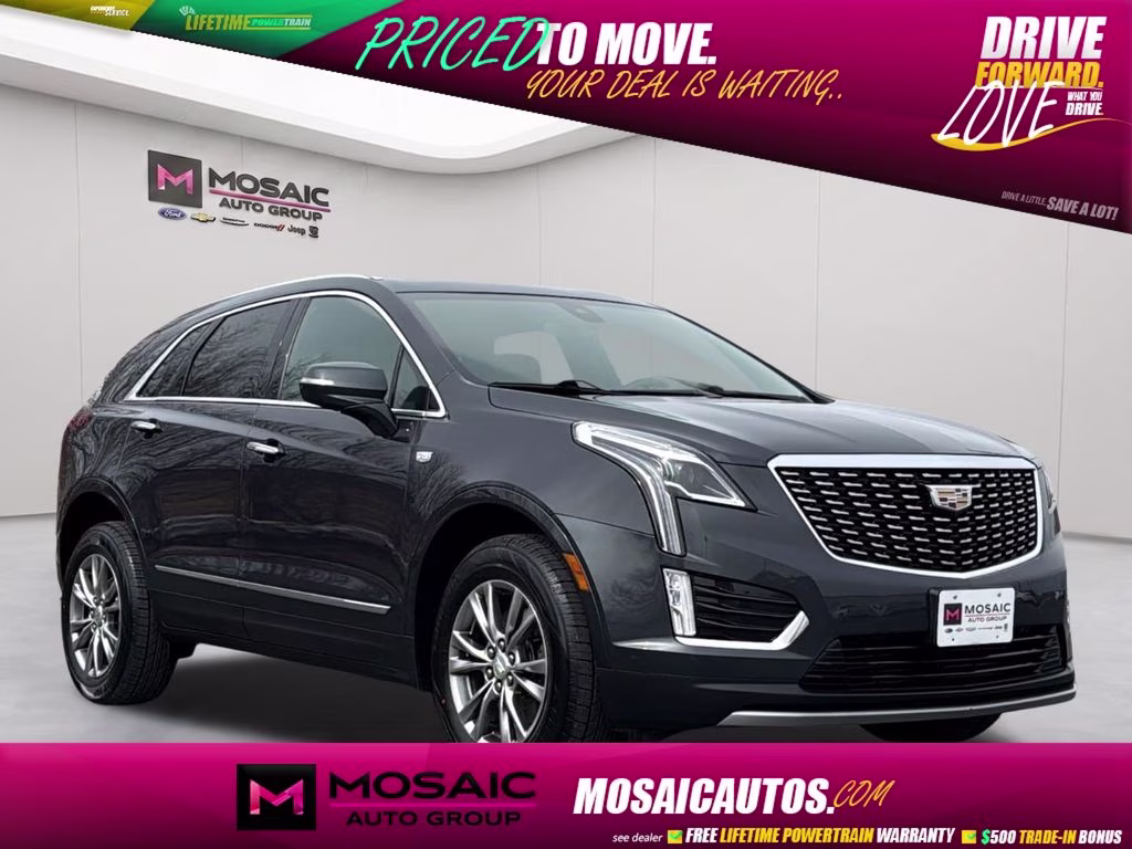 2021 Black Cadillac XT5 Premium Luxury AWD SUV
