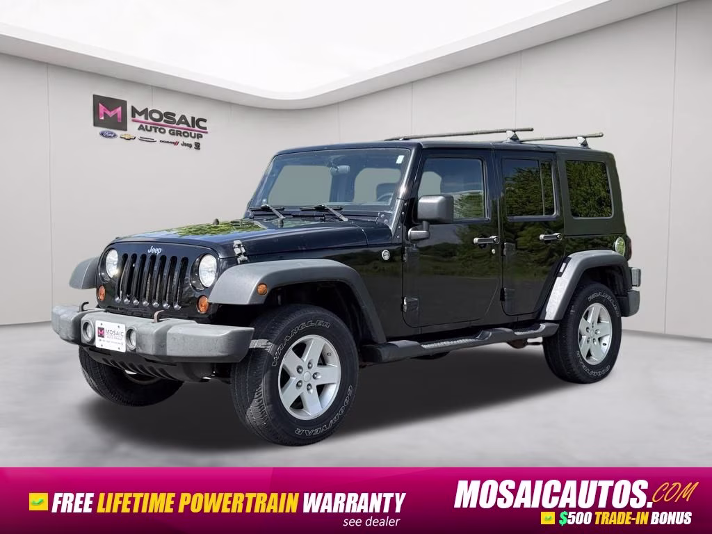 2009 Black Clearcoat Jeep Wrangler Unlimited X 4X4 SUV