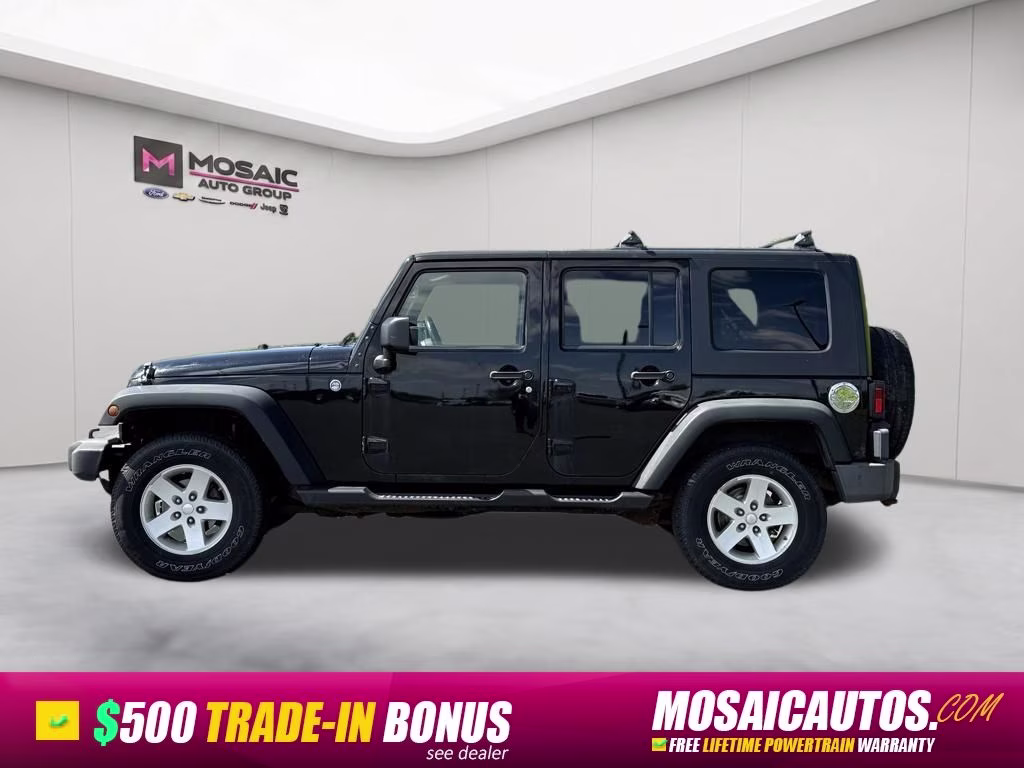 2009 Black Clearcoat Jeep Wrangler Unlimited X 4X4 SUV