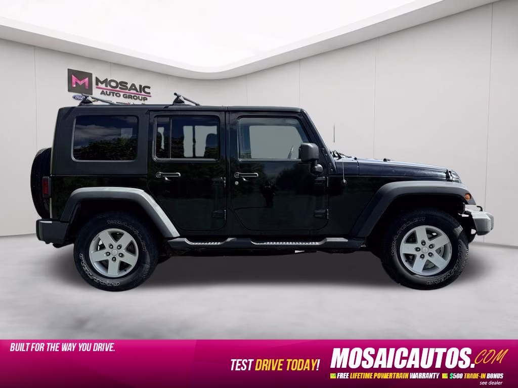 2009 Black Clearcoat Jeep Wrangler Unlimited X 4X4 SUV