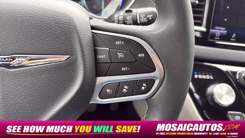 2023 Bright White Clearcoat Chrysler Pacifica Touring L FWD Van
