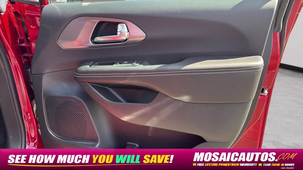 2026 Red Hot Pearlcoat Chrysler Pacifica Select AWD Van