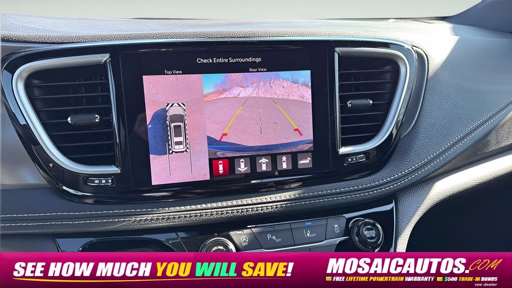 2026 Diamond Black Crystal Pearlcoat Chrysler Pacifica Select S Appearance Package AWD Van