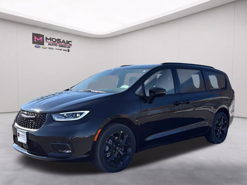 2026 Diamond Black Crystal Pearlcoat Chrysler Pacifica Select S Appearance Package AWD Van