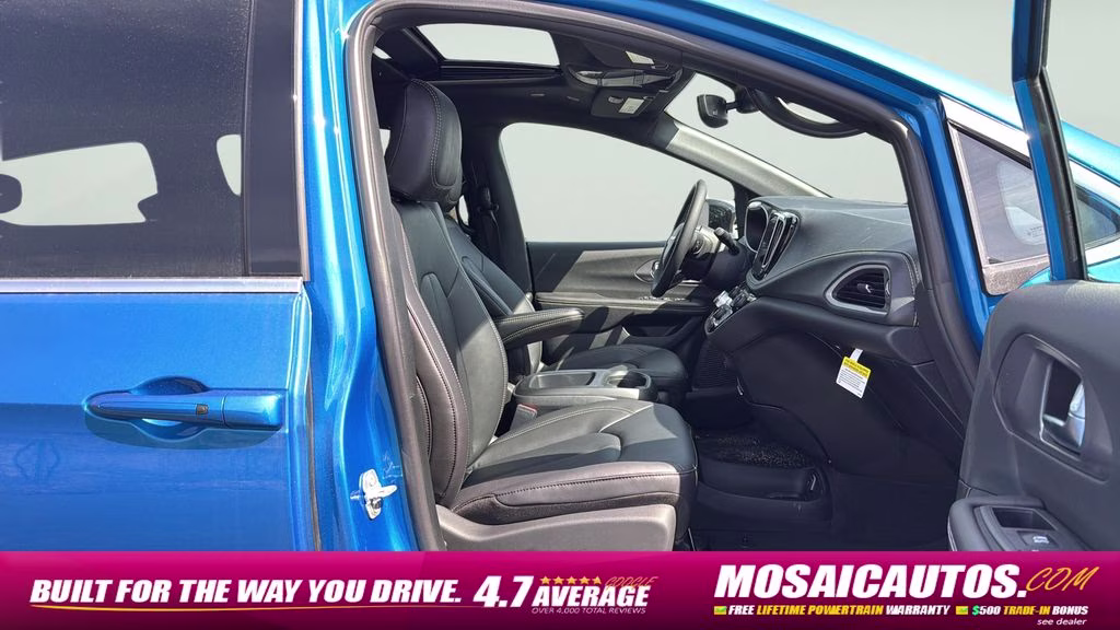 2026 Hydro Blue Pearlcoat Chrysler Pacifica Select AWD Van