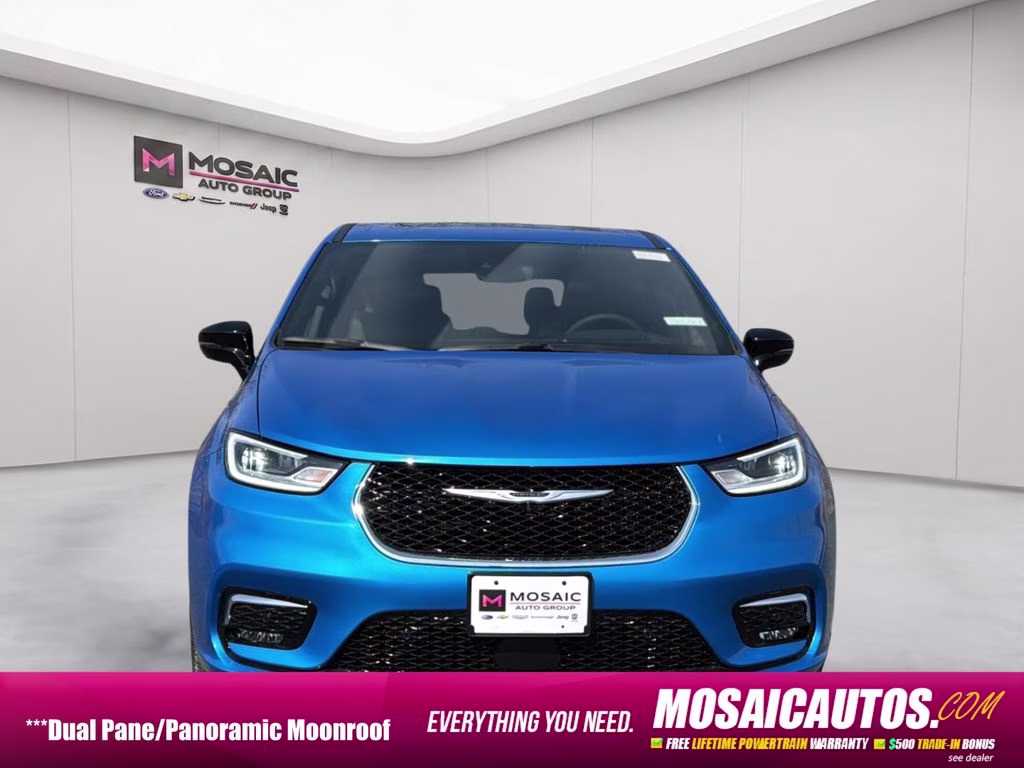2026 Hydro Blue Pearlcoat Chrysler Pacifica Select AWD Van